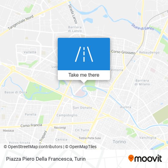 Piazza Piero Della Francesca map
