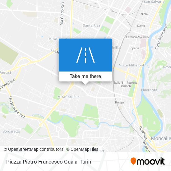 Piazza Pietro Francesco Guala map