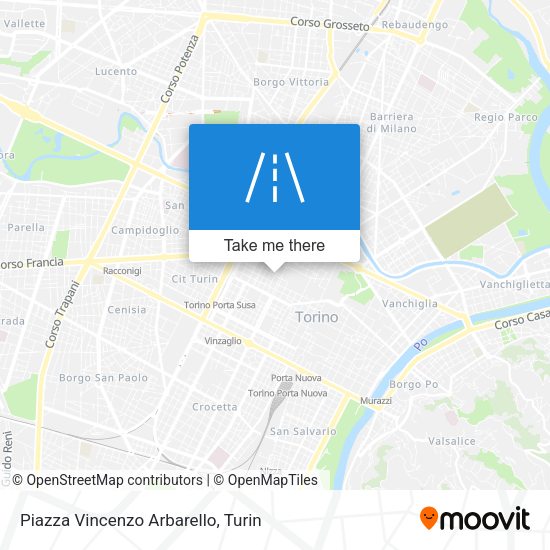 Piazza Vincenzo Arbarello map