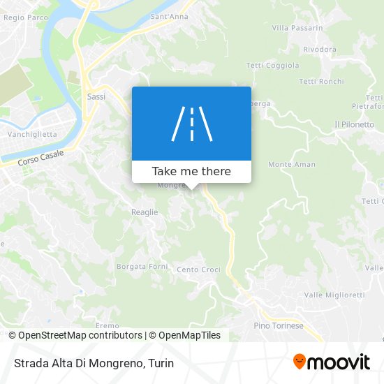 Strada Alta Di Mongreno map