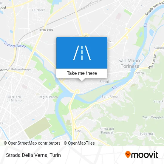 Della Verna Road map