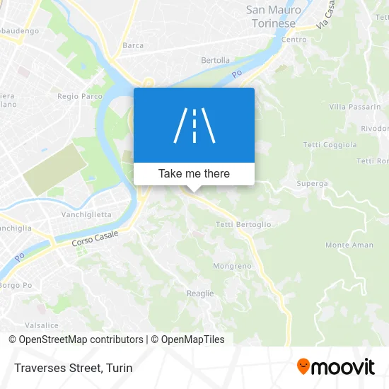 Traverses Street map