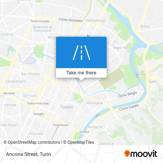 Ancona Street map
