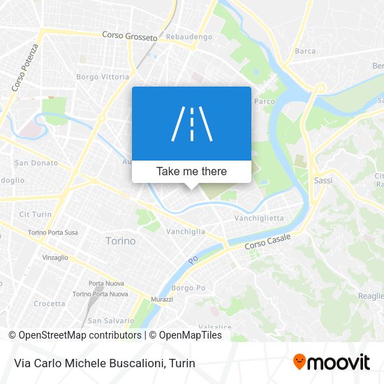 Via Carlo Michele Buscalioni map
