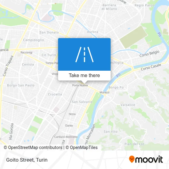 Goito Street map