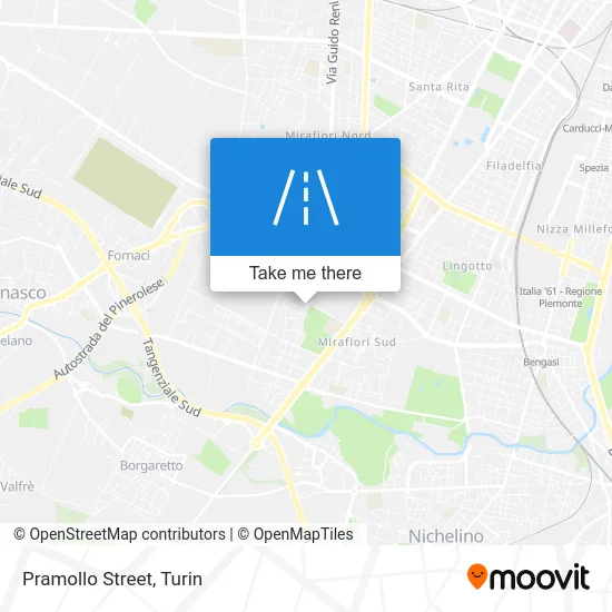 Pramollo Street map