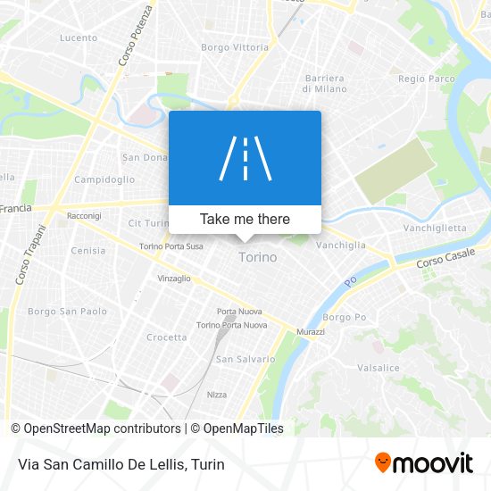 Via San Camillo De Lellis map