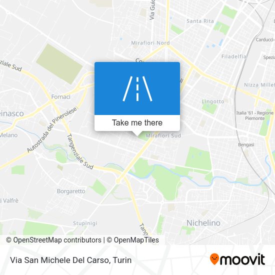 Via San Michele Del Carso map