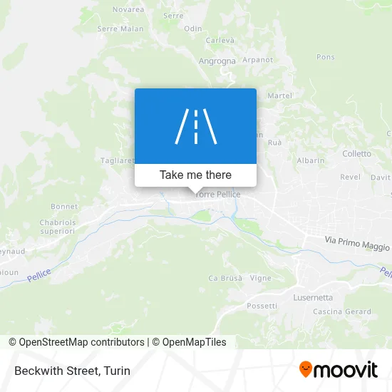 Beckwith Street map