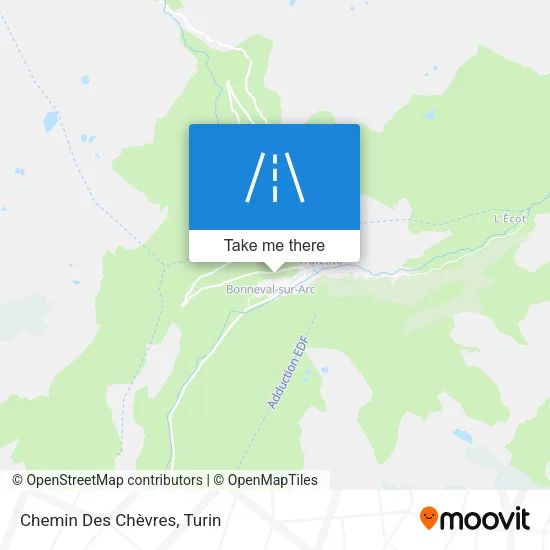 Chemin Des Chèvres map