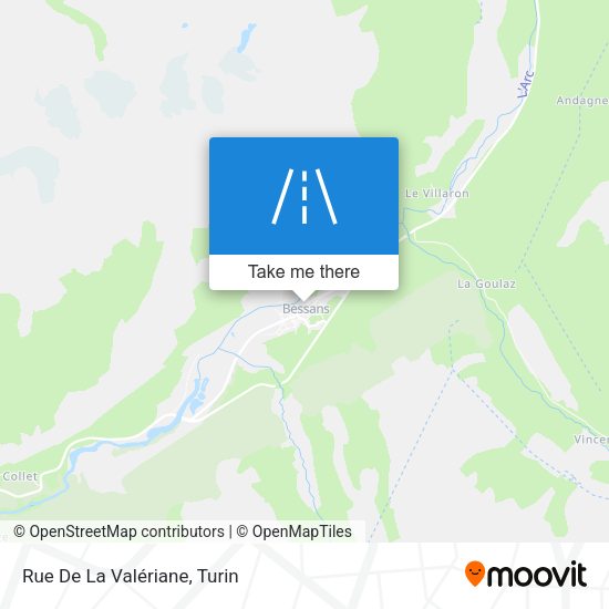 Rue De La Valériane map