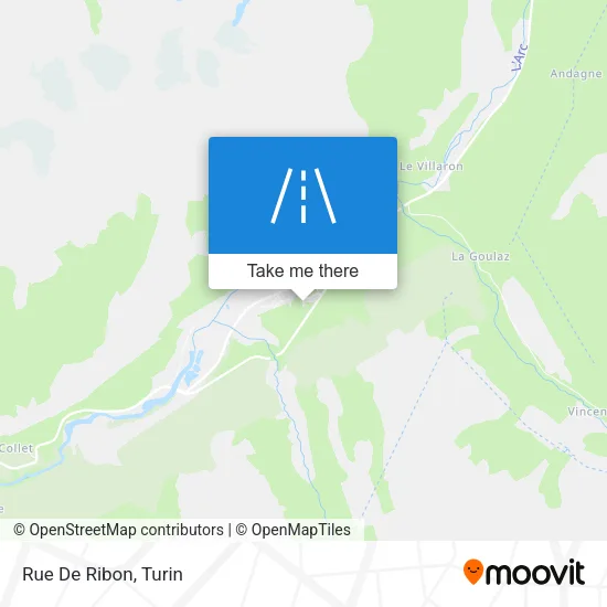 Rue De Ribon map