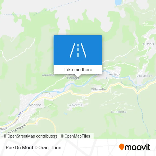 Mont D'Oran Street map
