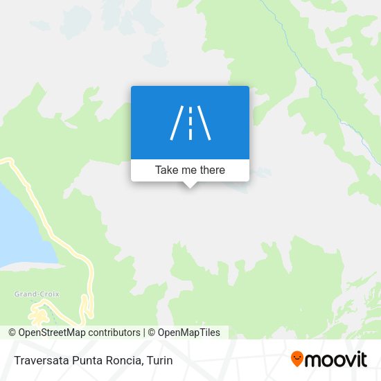 Traversata Punta Roncia map