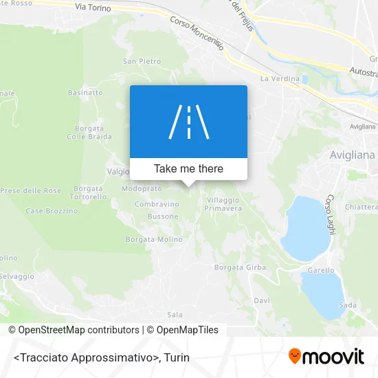 <Tracciato Approssimativo> map