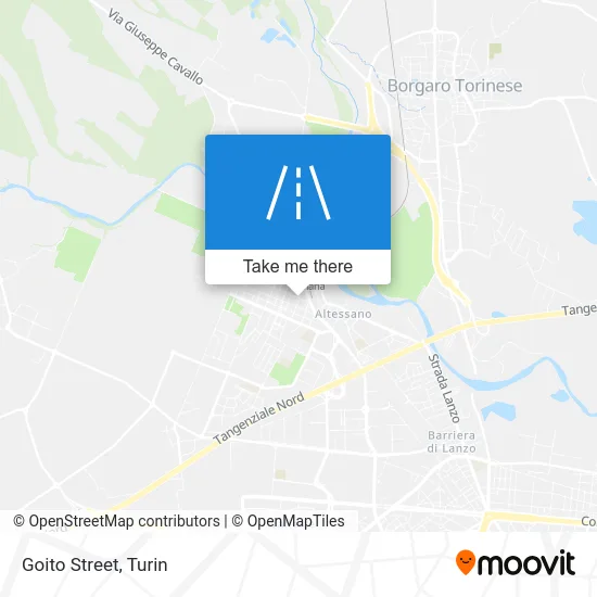 Goito Street map