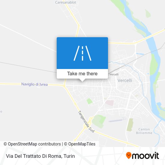 Via Del Trattato Di Roma map