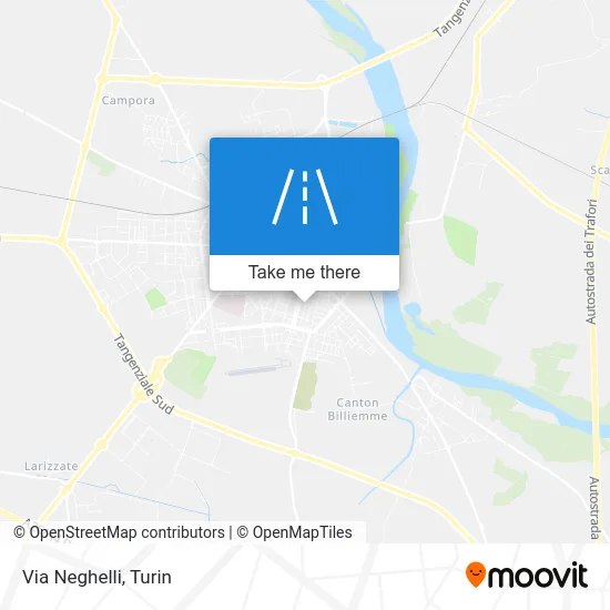 Neghelli Street map