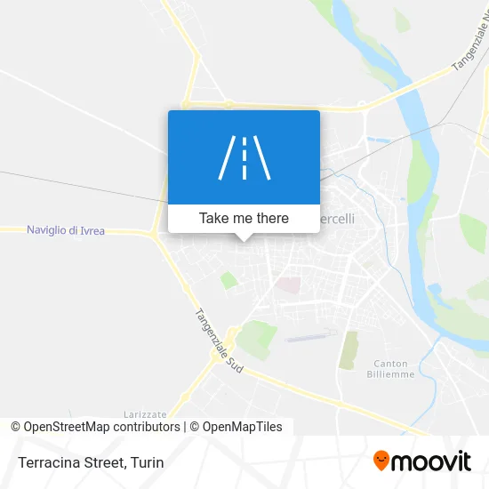 Terracina Street map