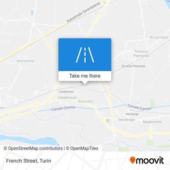 French Street map