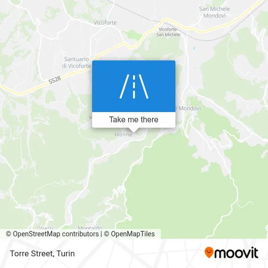 Torre Street map