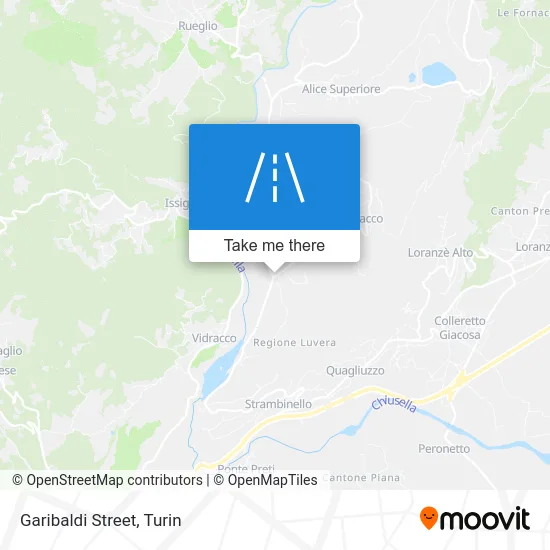 Garibaldi Street map