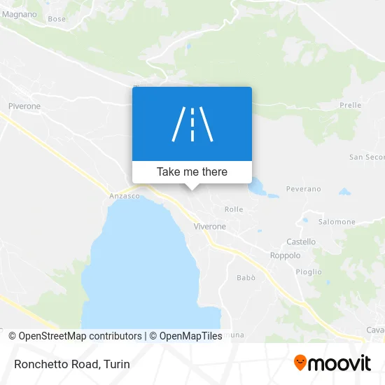 Ronchetto Road map