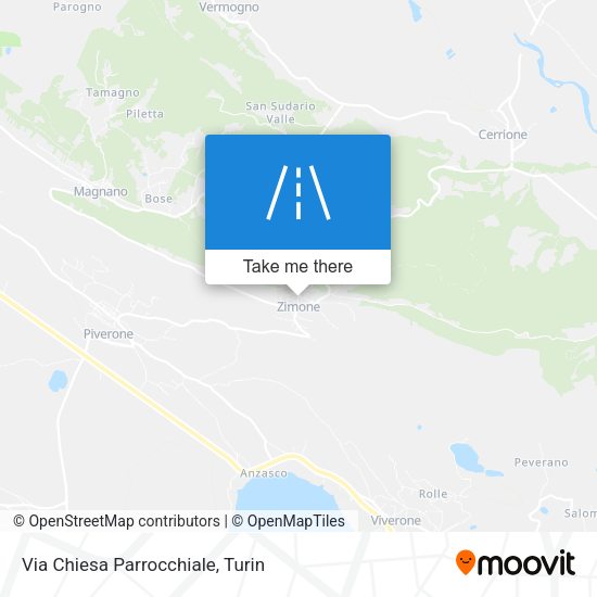 Via Chiesa Parrocchiale map