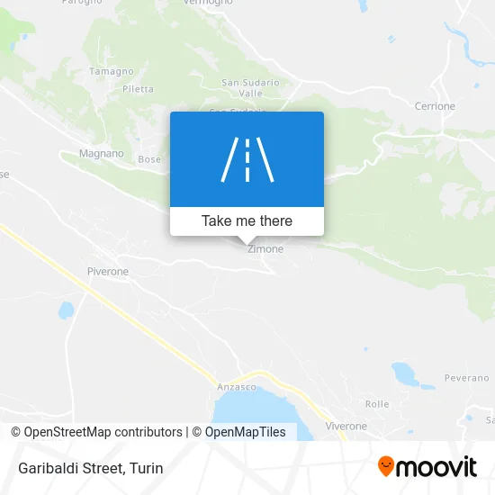 Garibaldi Street map