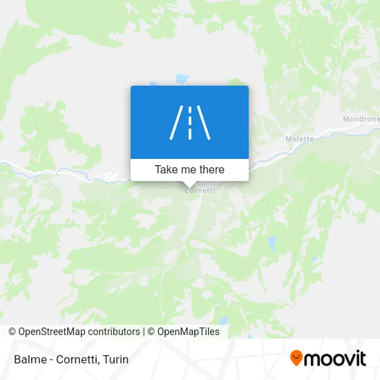 Balme - Cornetti map
