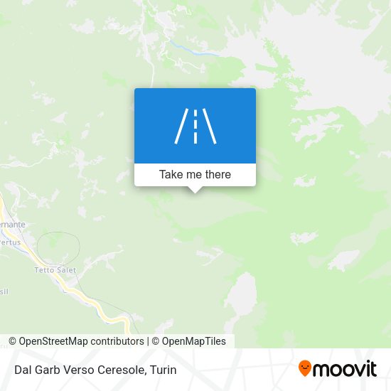 Dal Garb Verso Ceresole map