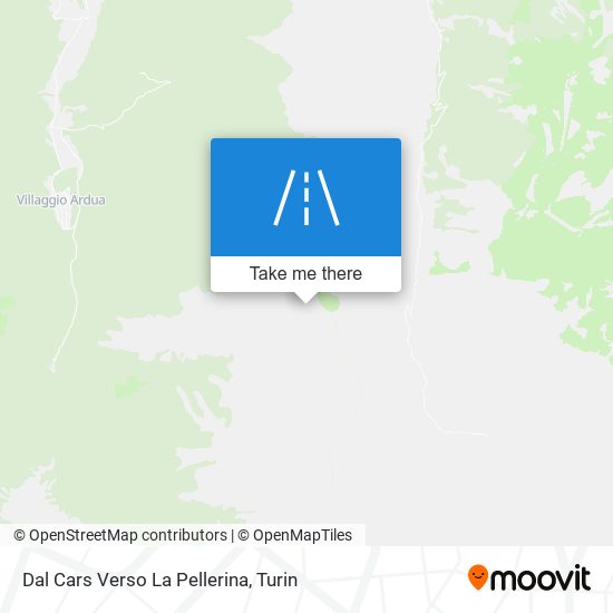 Dal Cars Verso La Pellerina map