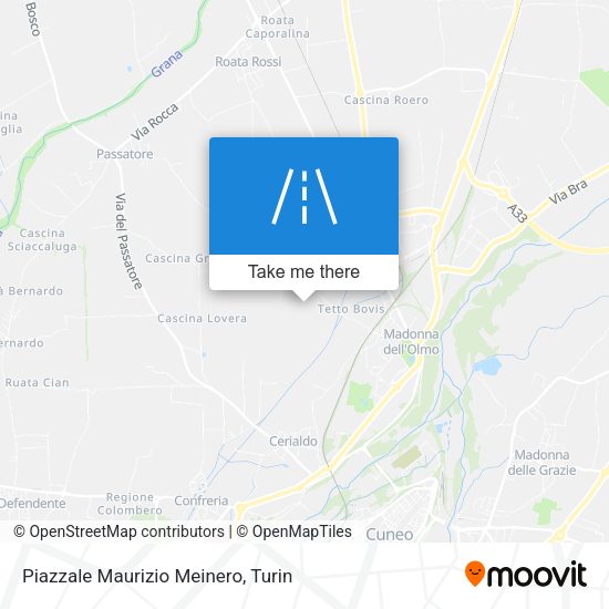 Piazzale Maurizio Meinero map