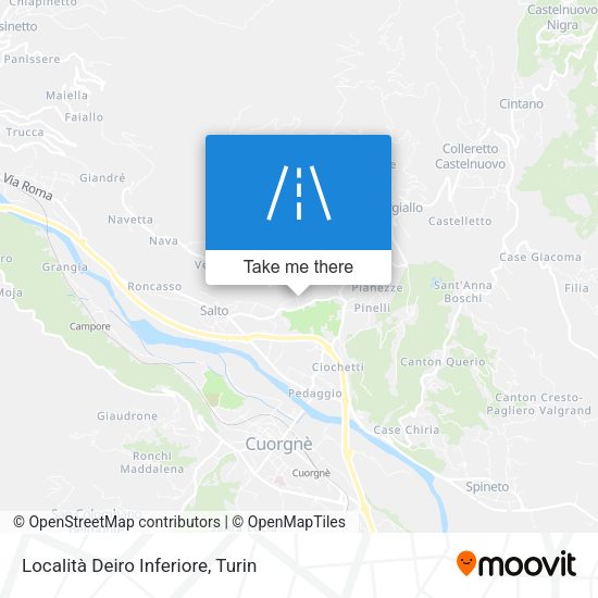 Località Deiro Inferiore map