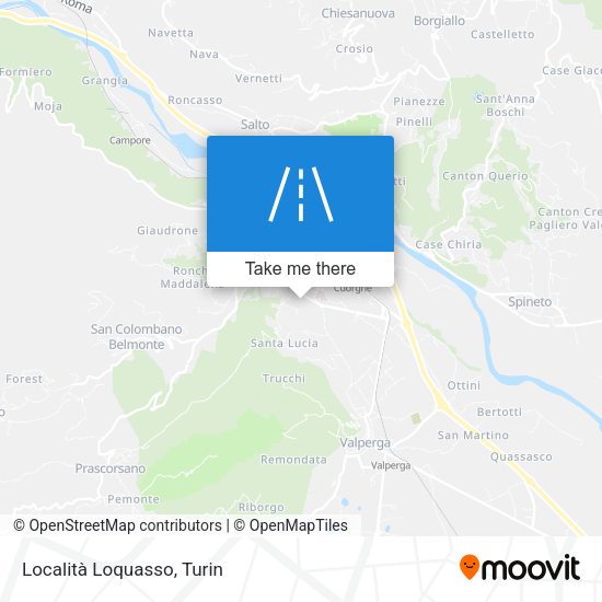 Località Loquasso map