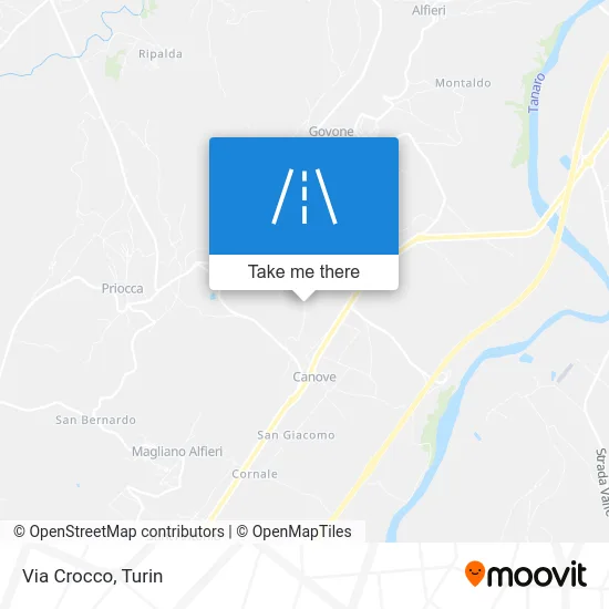 Via Crocco map