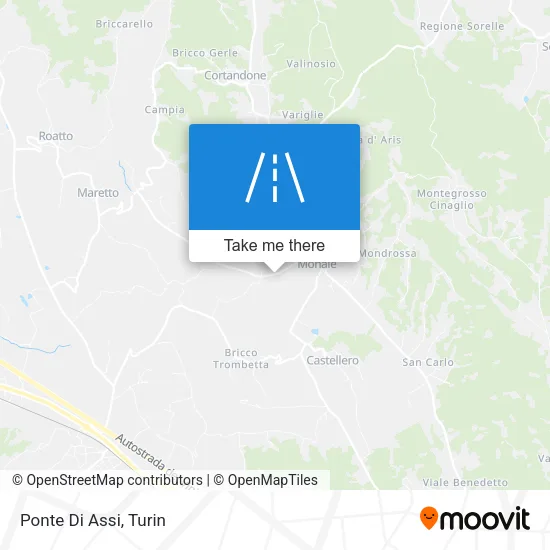 Ponte Di Assi map