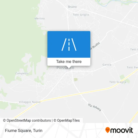 Fiume Square map