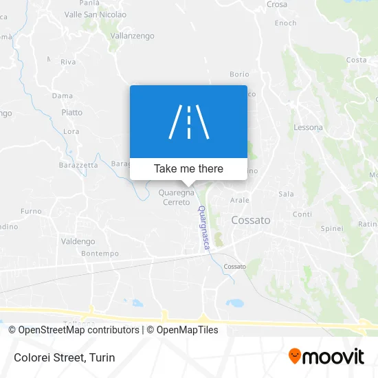 Colorei Street map