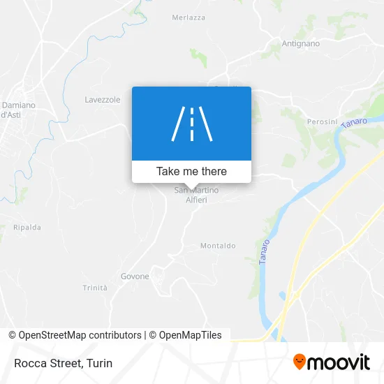 Rocca Street map