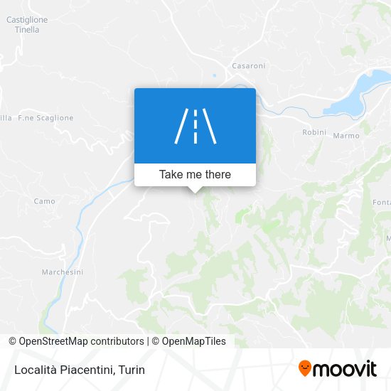 Località Piacentini map