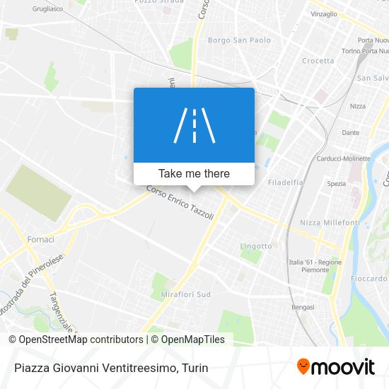 Piazza Giovanni Ventitreesimo map