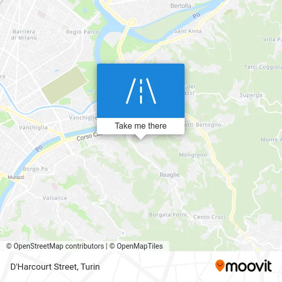 D'Harcourt Street map