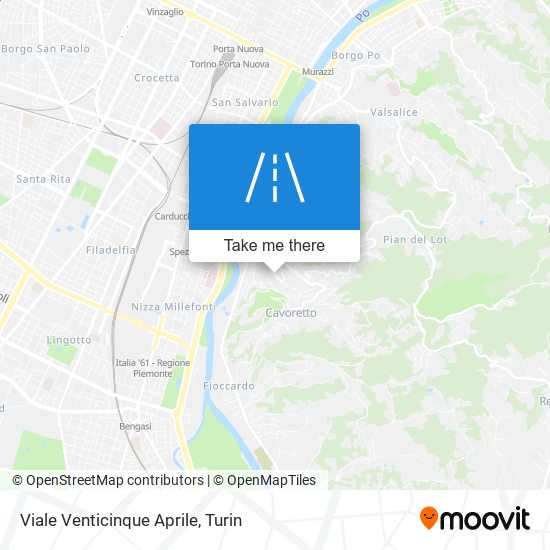 Viale Venticinque Aprile map