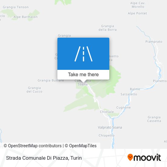 Strada Comunale Di Piazza map