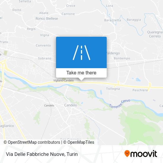 Via Delle Fabbriche Nuove map