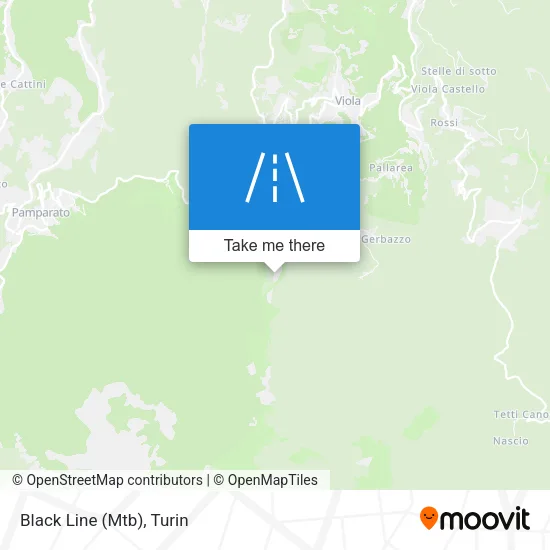 Black Line (Mtb) map
