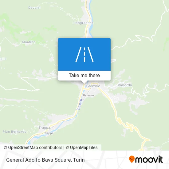 General Adolfo Bava Square map