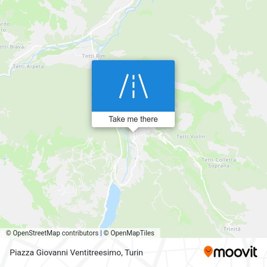 Piazza Giovanni Ventitreesimo map