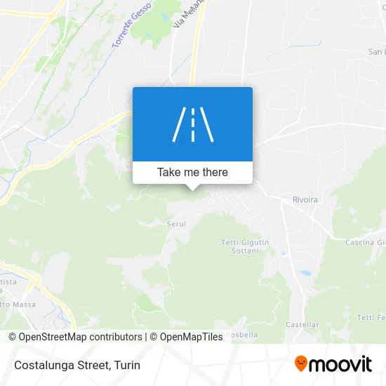 Costalunga Street map